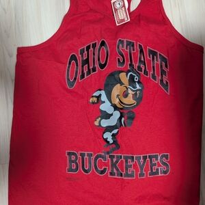 Ohio State Buckeyes Red Tank Top